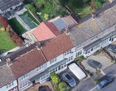 First floor joint extension — Clayhall, London